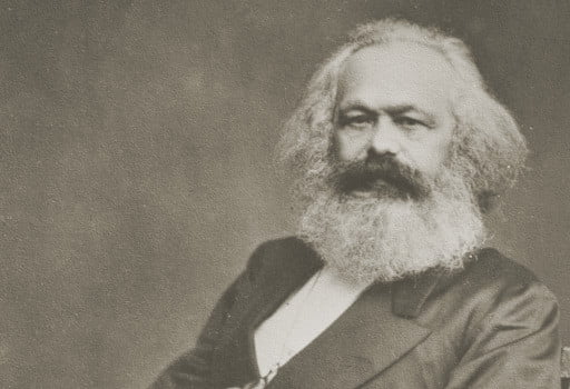 Retrato de Karl Marx, por volta de 1865